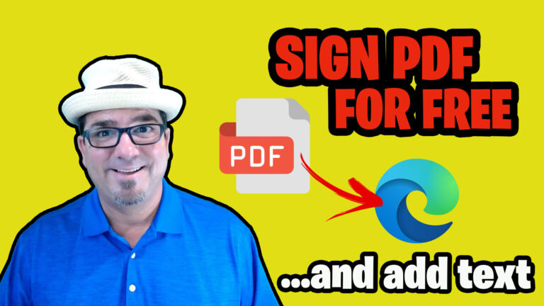 Sign PDF