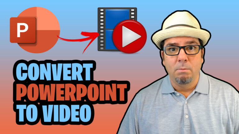 powerpoint to video