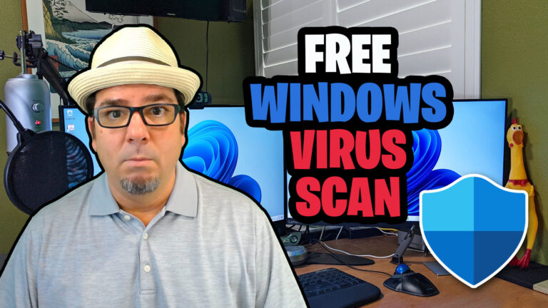 scan for viruses