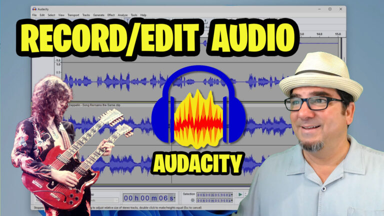 Record and edit audio