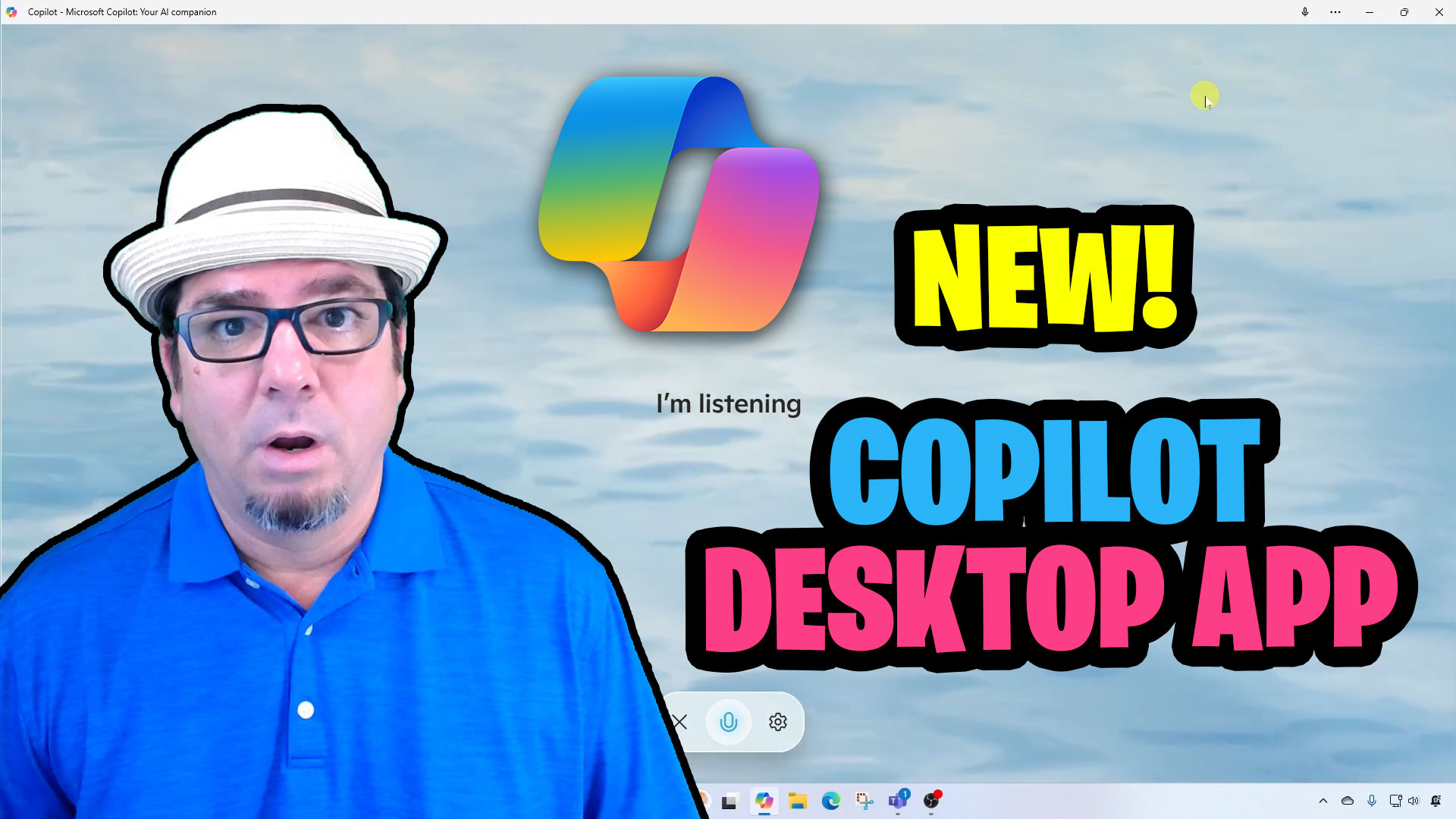 How to Use Copilot AI Desktop App in Windows ✨