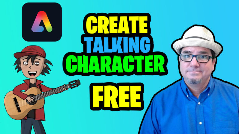 talking character
