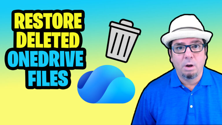 restore deleted files